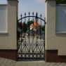 Kovaná branka hřbitov Křepice